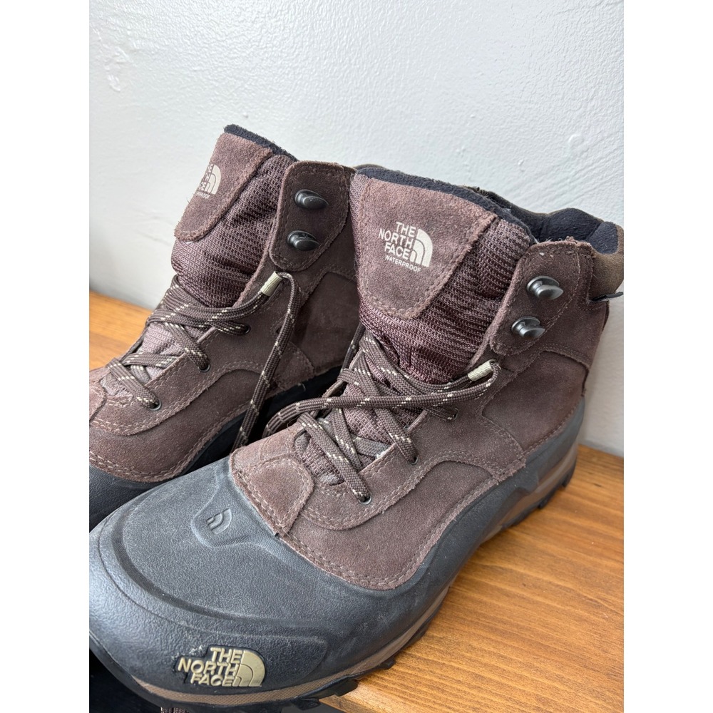 The North Face Chilkat Waterproof Insulated Hiking Boots Brown Mens 12 TB1C
